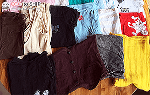 届いた洋服や子供服などの衣類（古着）５