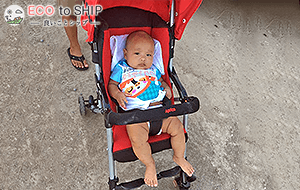 届いたベビーカー その１