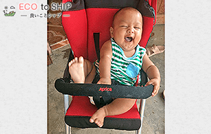 届いたベビーカー その２