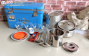 届いたお鍋やフライパン、その他調理器具などのキッチン用品、スプーン・フォーク・ナイフなどカトラリー類 ２