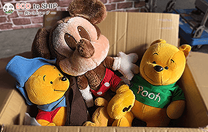 届いたぬいぐるみ１