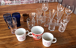 届いたお皿やお椀などの食器類 ８